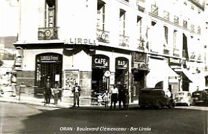 Oran - Boulevard Clemenceau - Bar Lirola